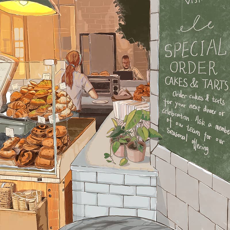 Illustration project by Chenghao Yu
