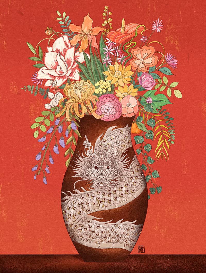 Illustration project by Can Long