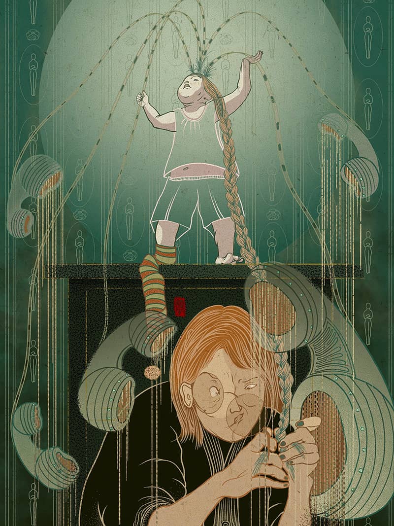 Illustration project by Yu Tao