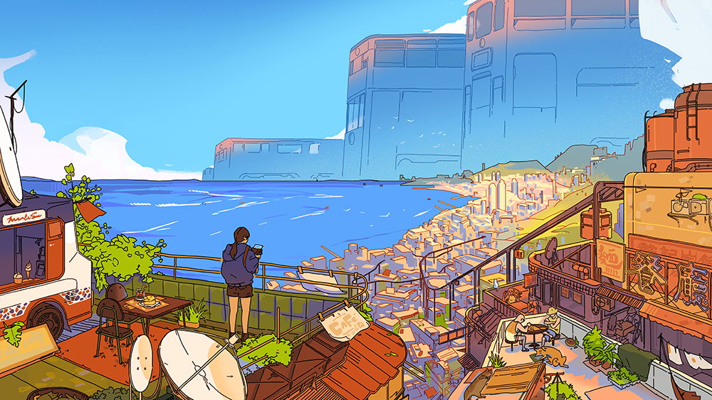 Illustration project by Xiaoxue Zhang