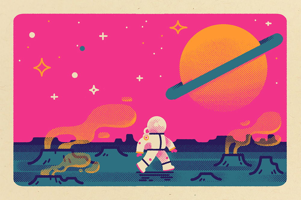 Illustration project by Nick Nazzaro