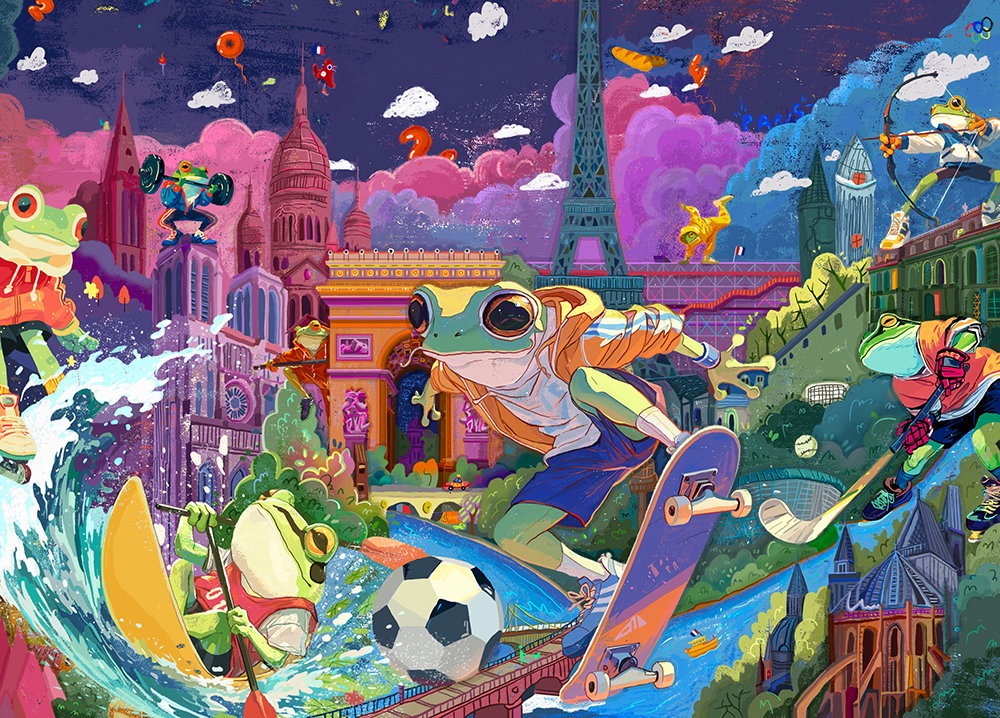 Illustration project by Jingjing Sun