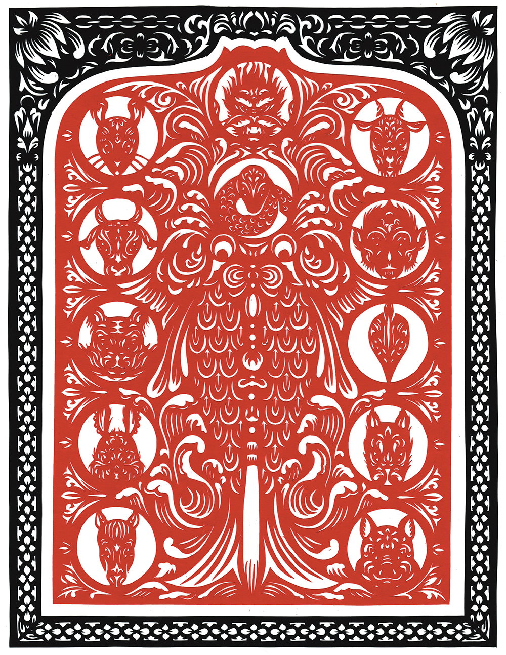 Illustration project by Shiqi Liu