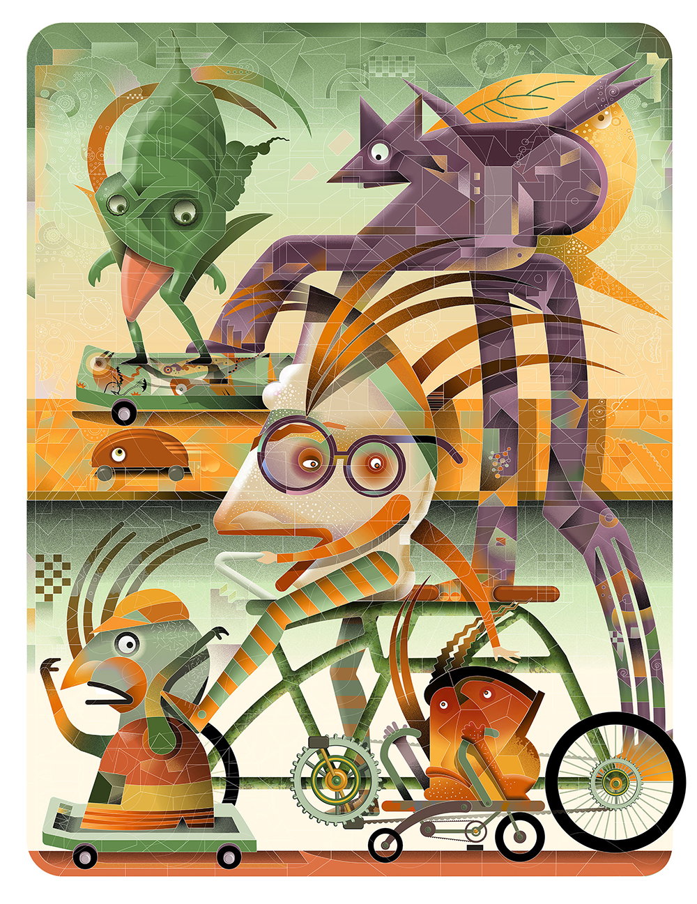 Illustration project by Doug Panton