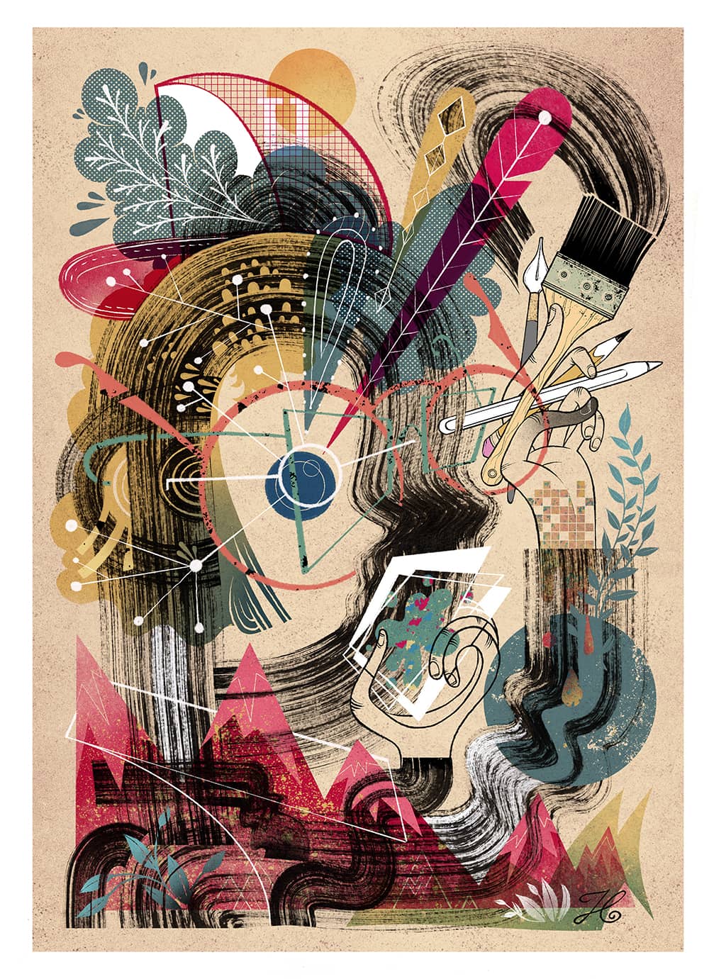 Illustration project by David Habben II