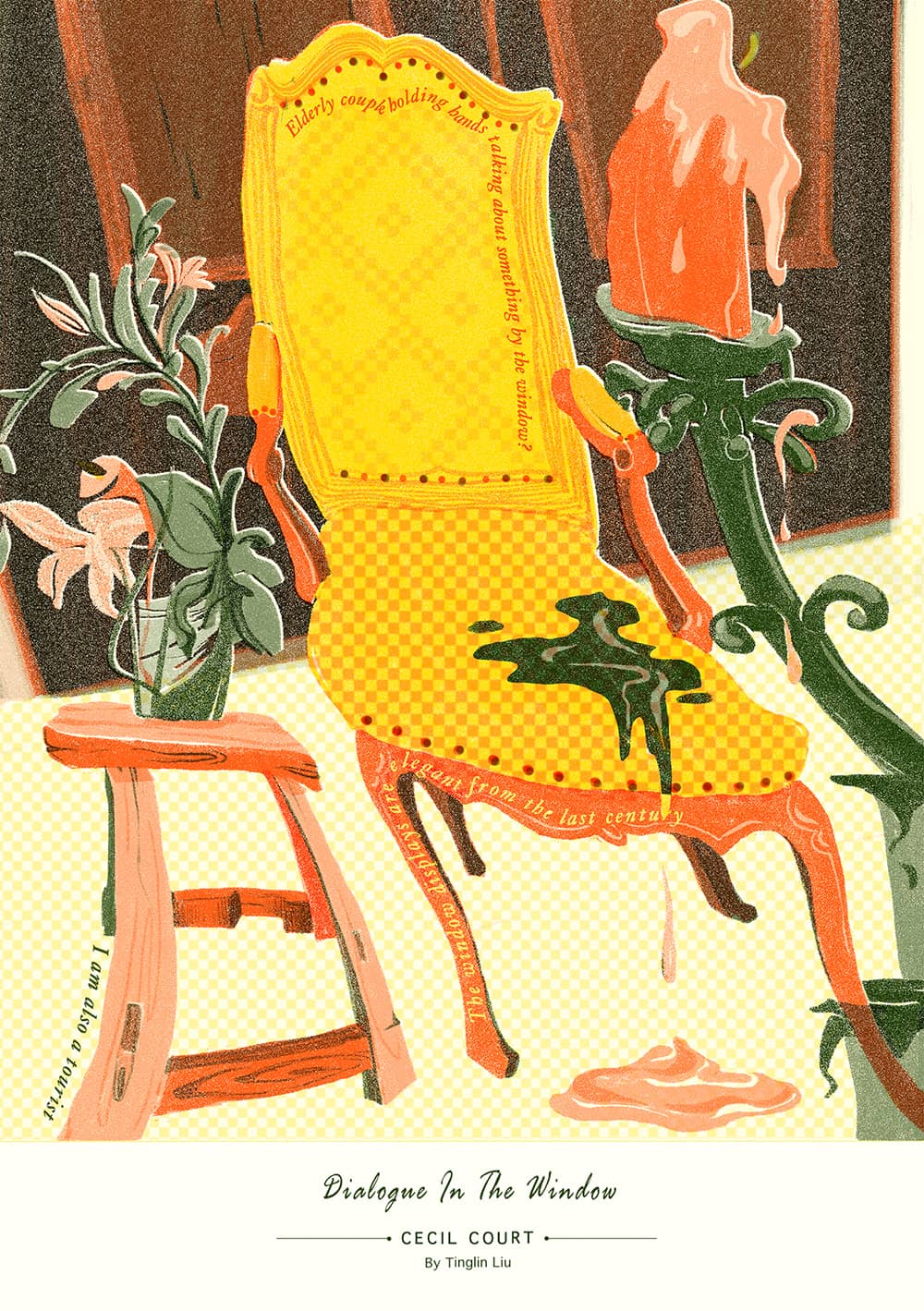 Illustration project by Tinglin Liu