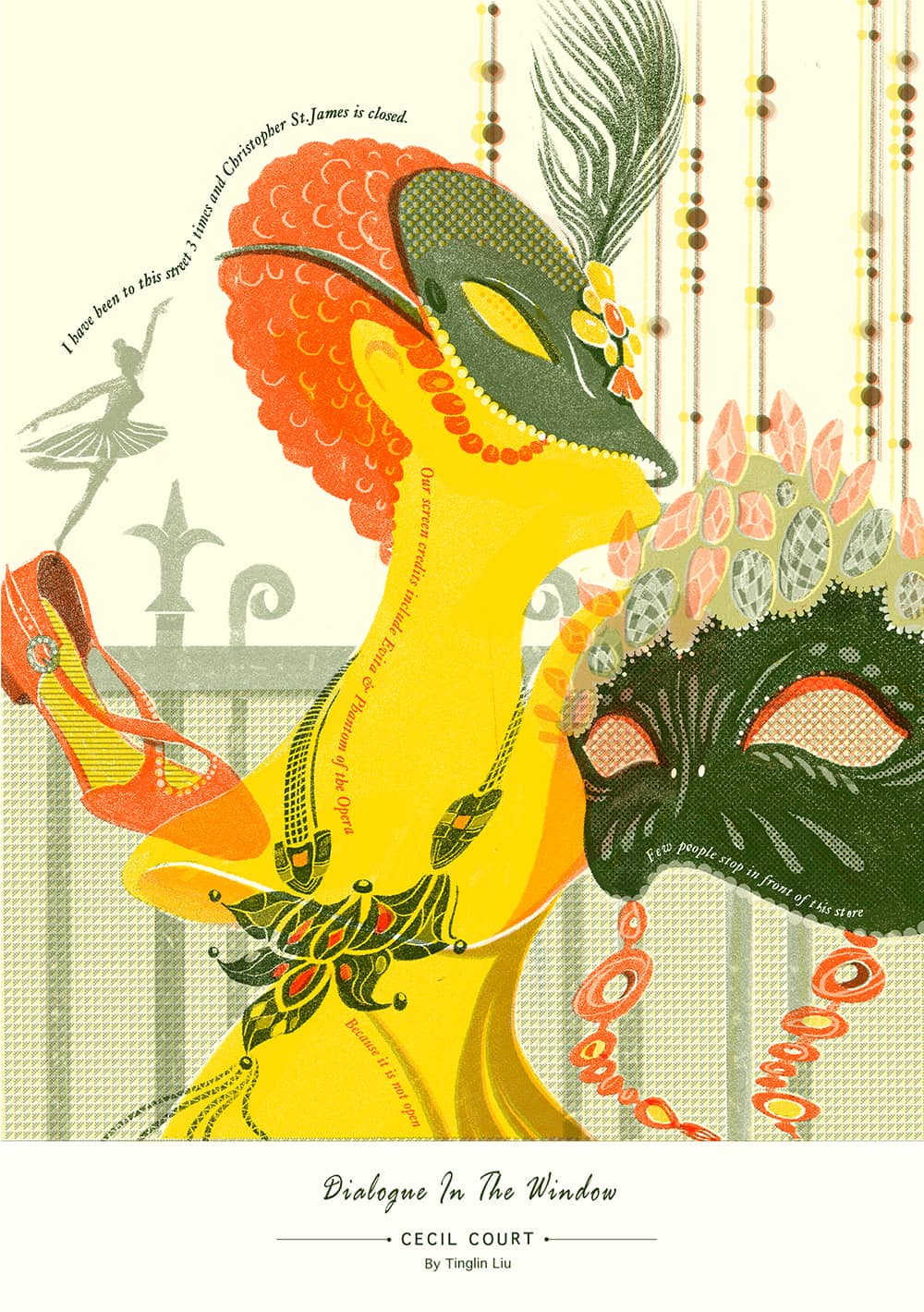 Illustration project by Tinglin Liu