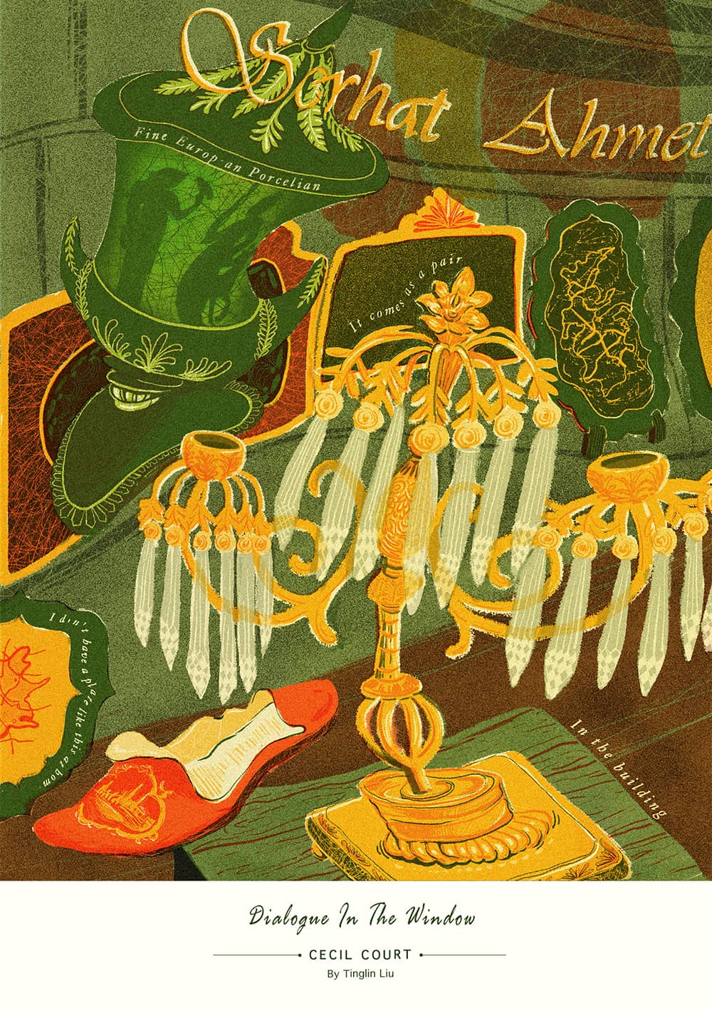 Illustration project by Tinglin Liu
