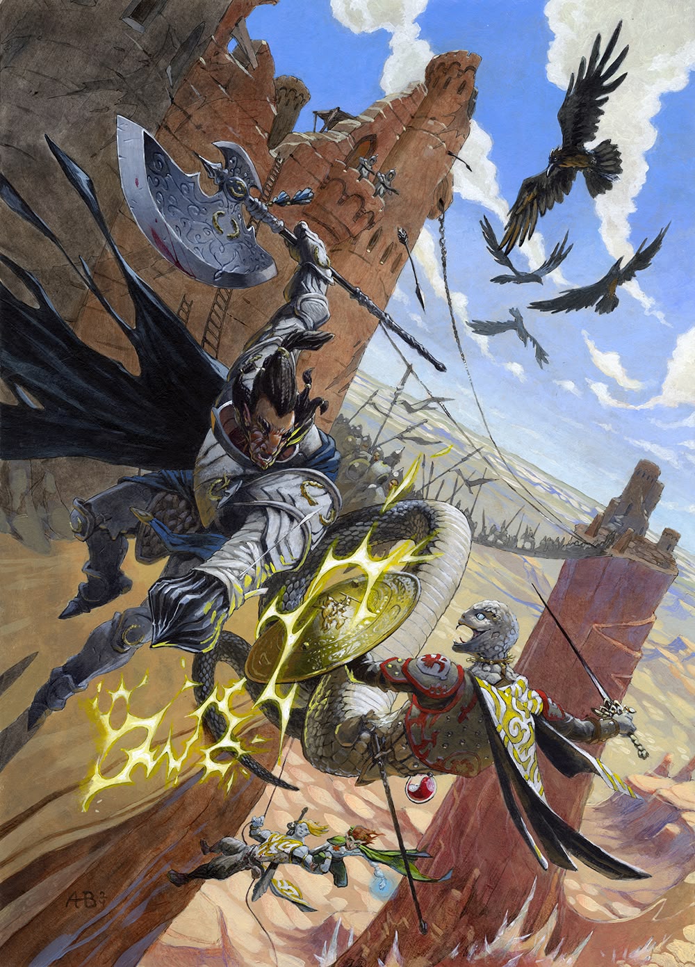 Illustration project by Aidan Holloway-Bidwell