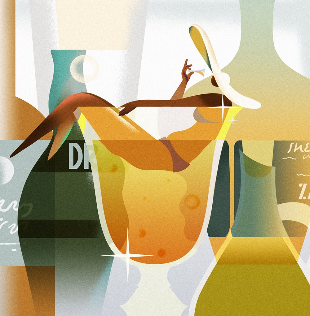 Illustration project by Olga Aleksandrova