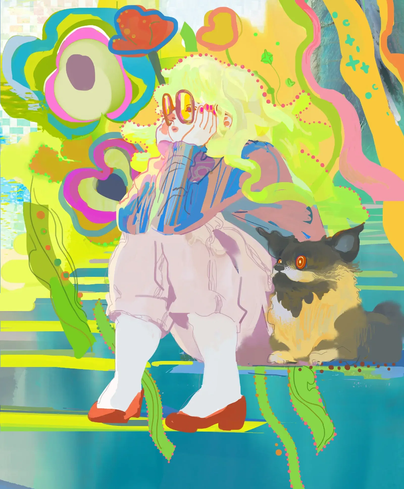 Illustration project by Minhua Fang