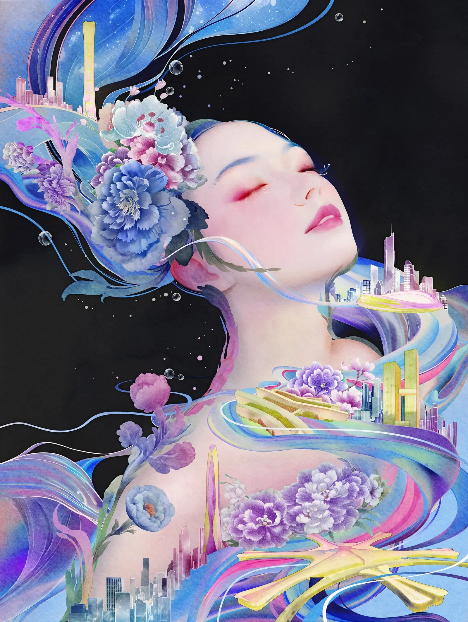 Illustration project by Liang Xiaoliang