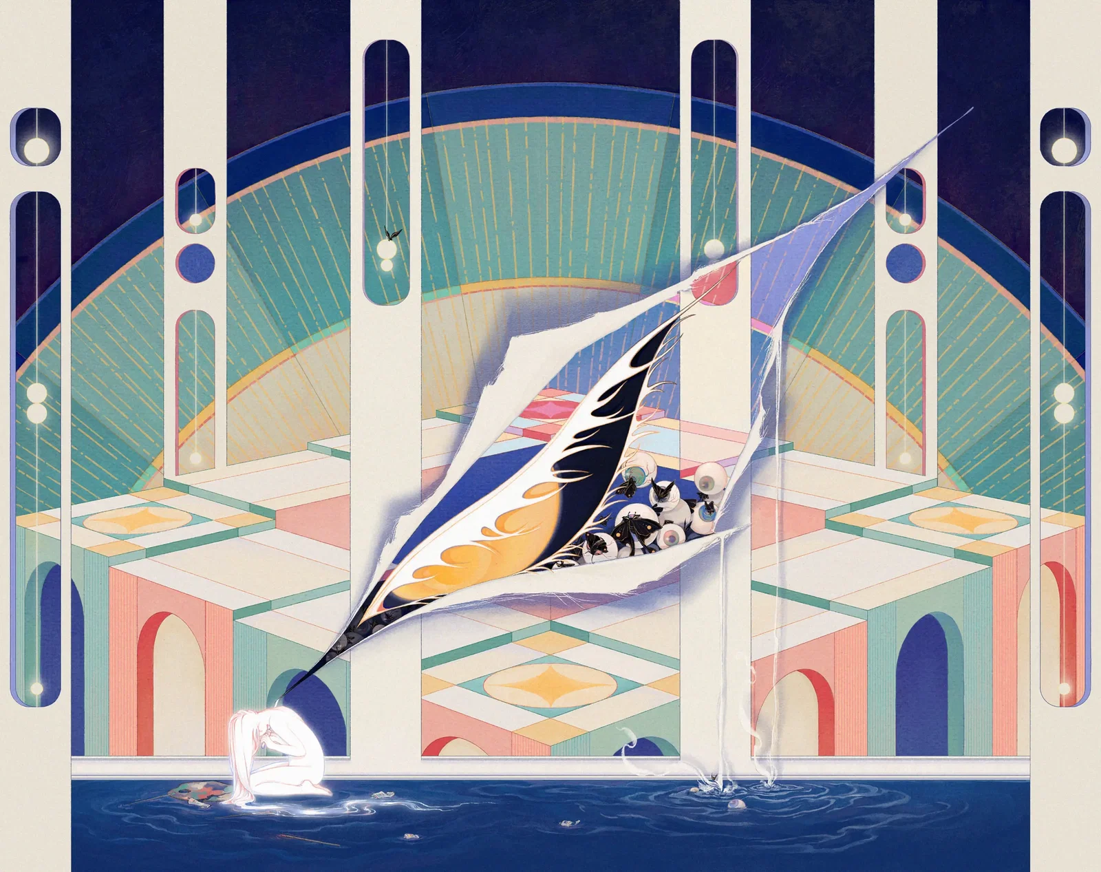 Illustration project by Yueming Li