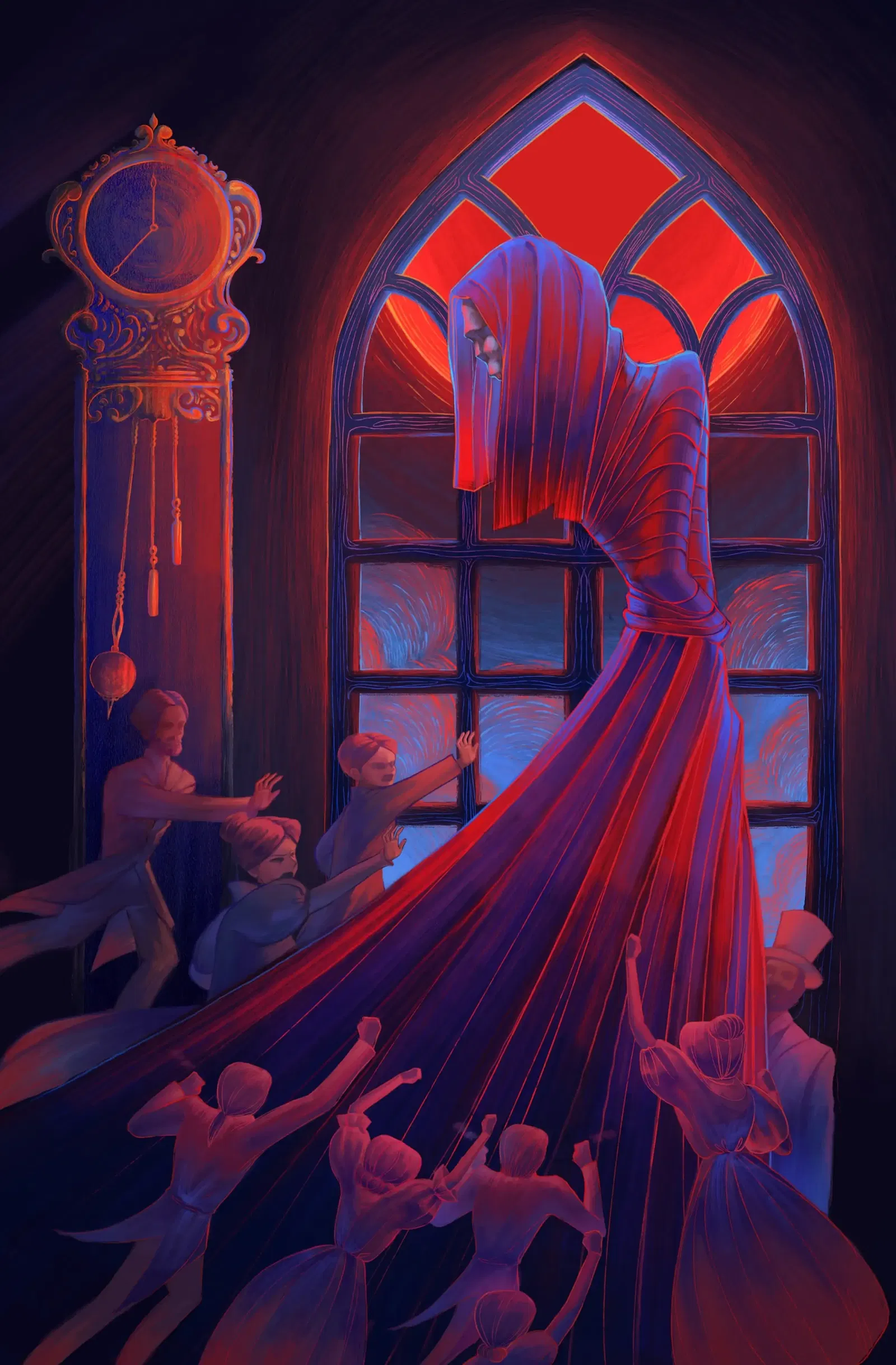 Illustration project by Mingxi Xu 