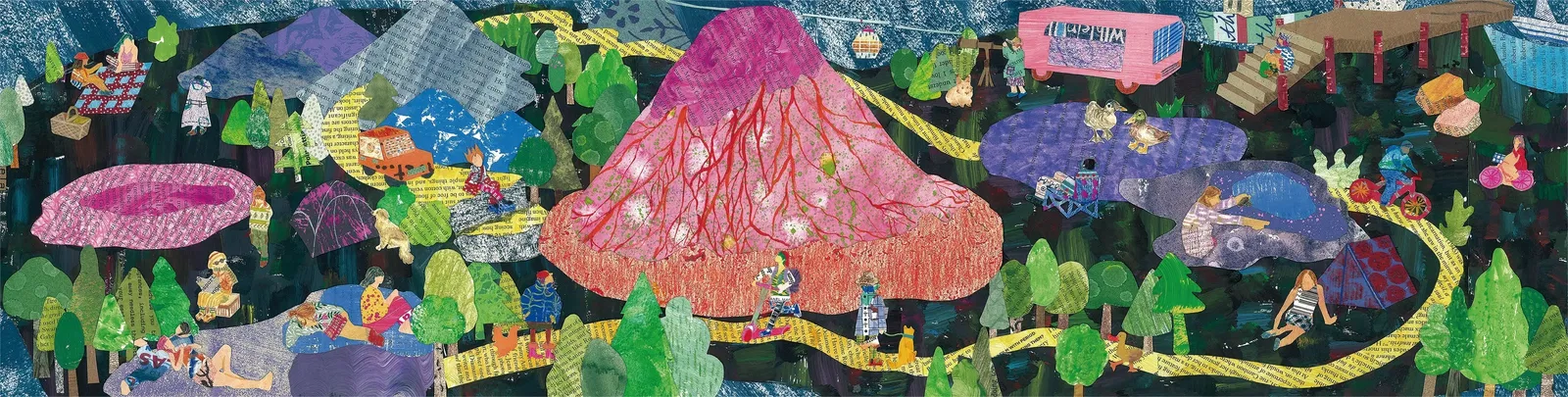 Illustration project by Ting Zhang