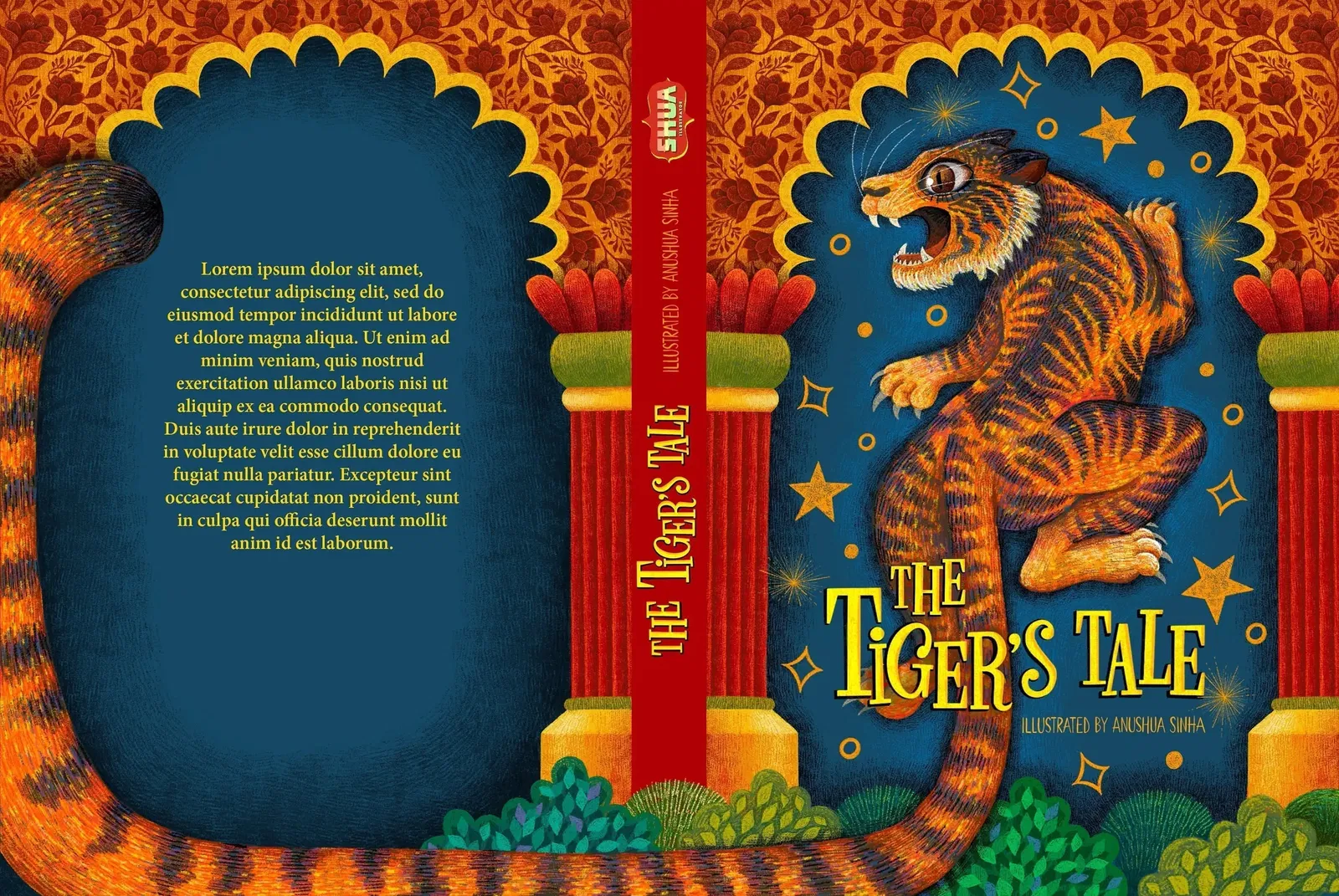 Illustration project by Anushua Sinha