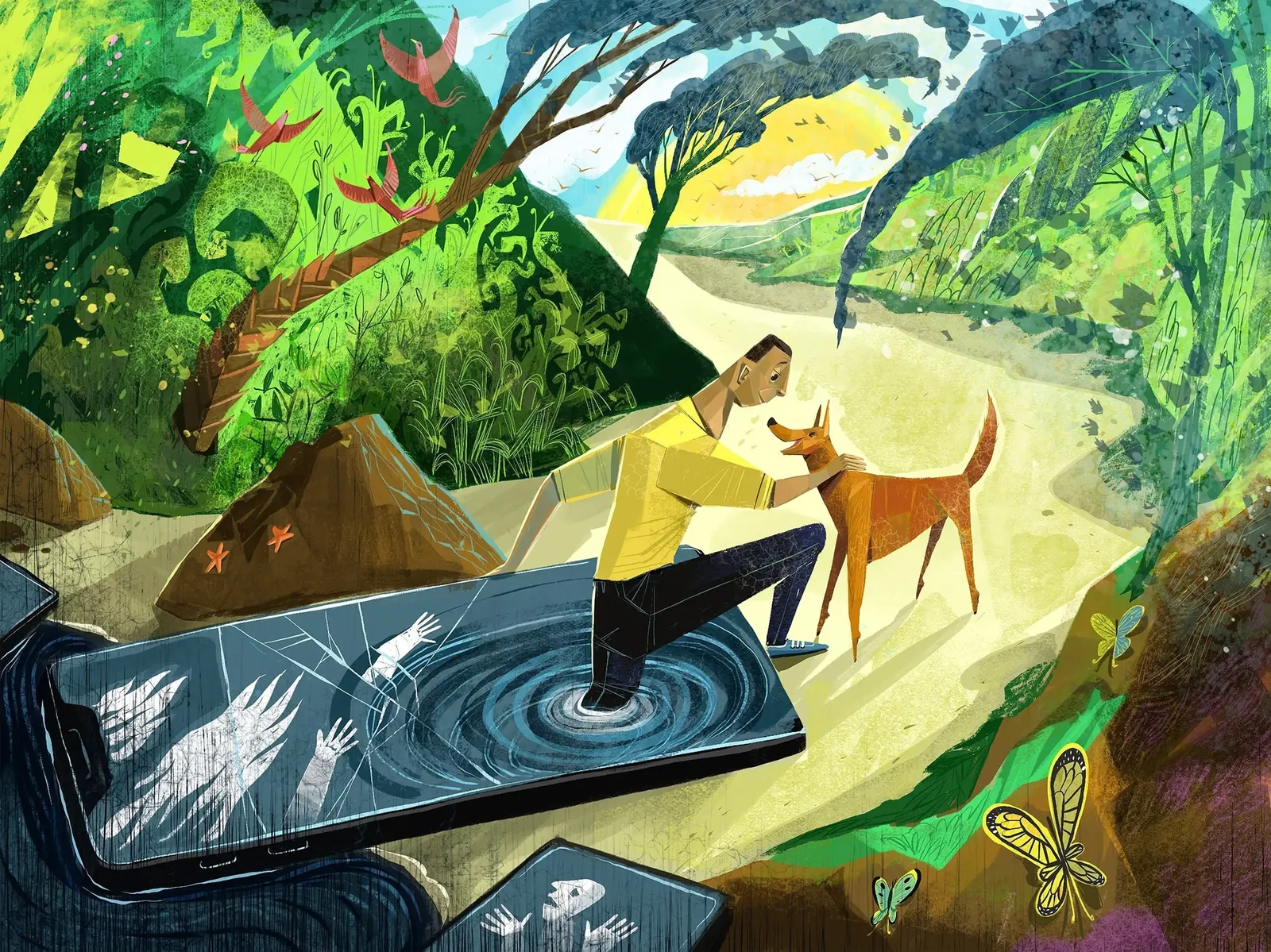 Illustration project by Timothy Banks