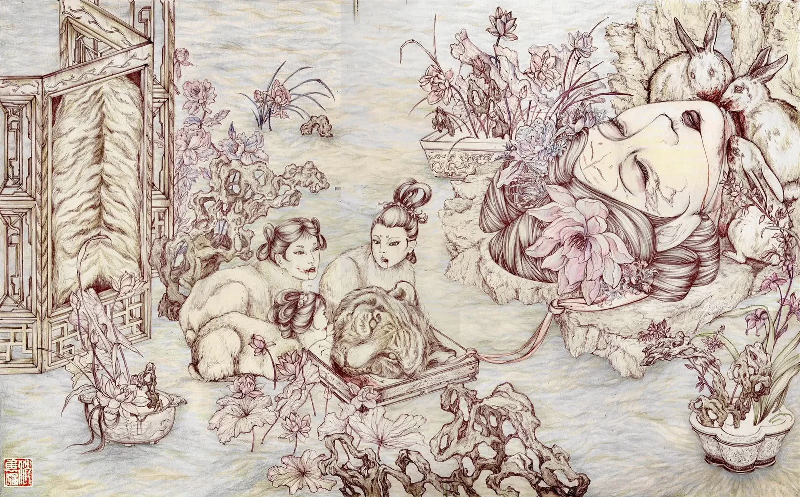 Illustration project by Junhan Shen