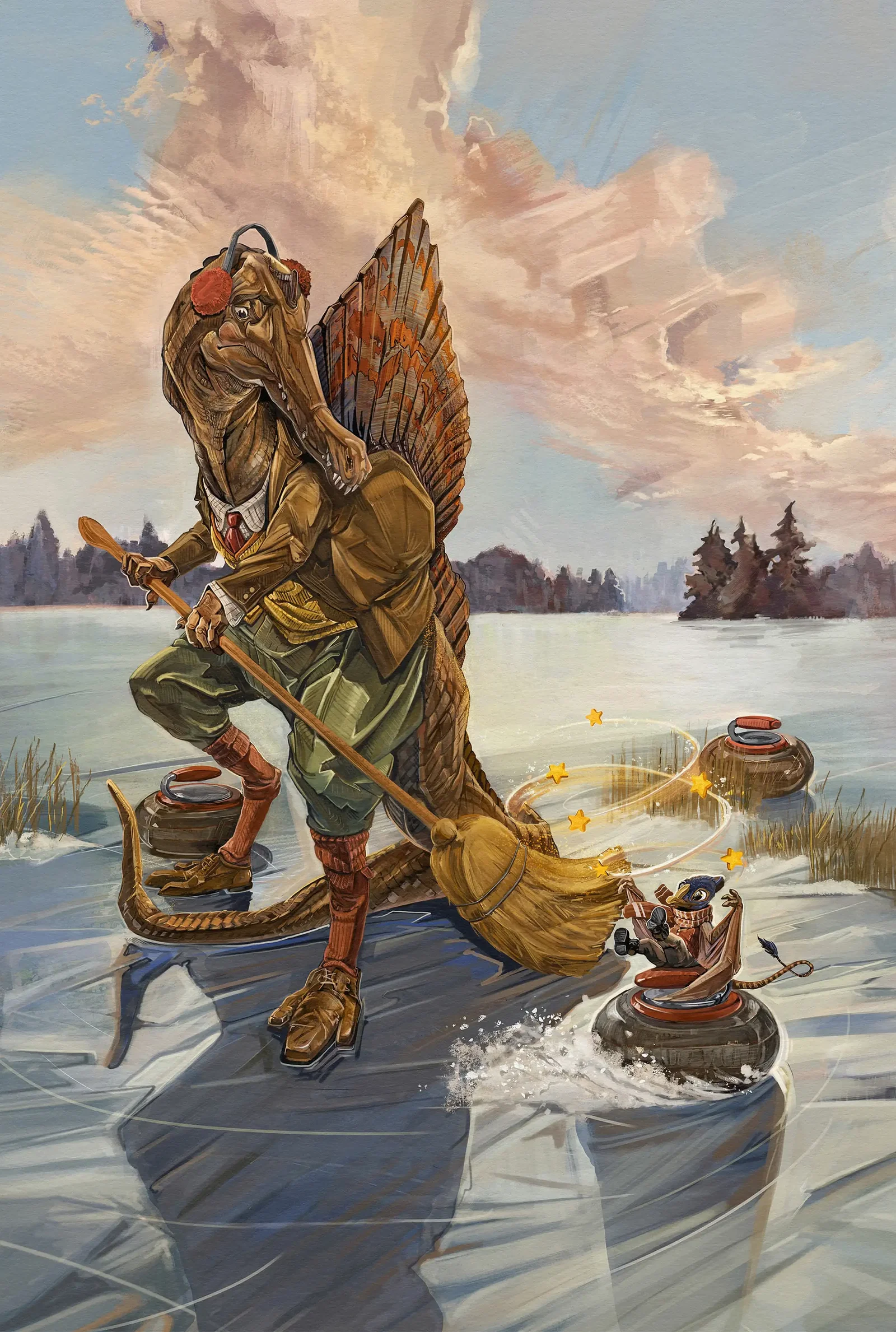 Illustration project by Jordan Wieben