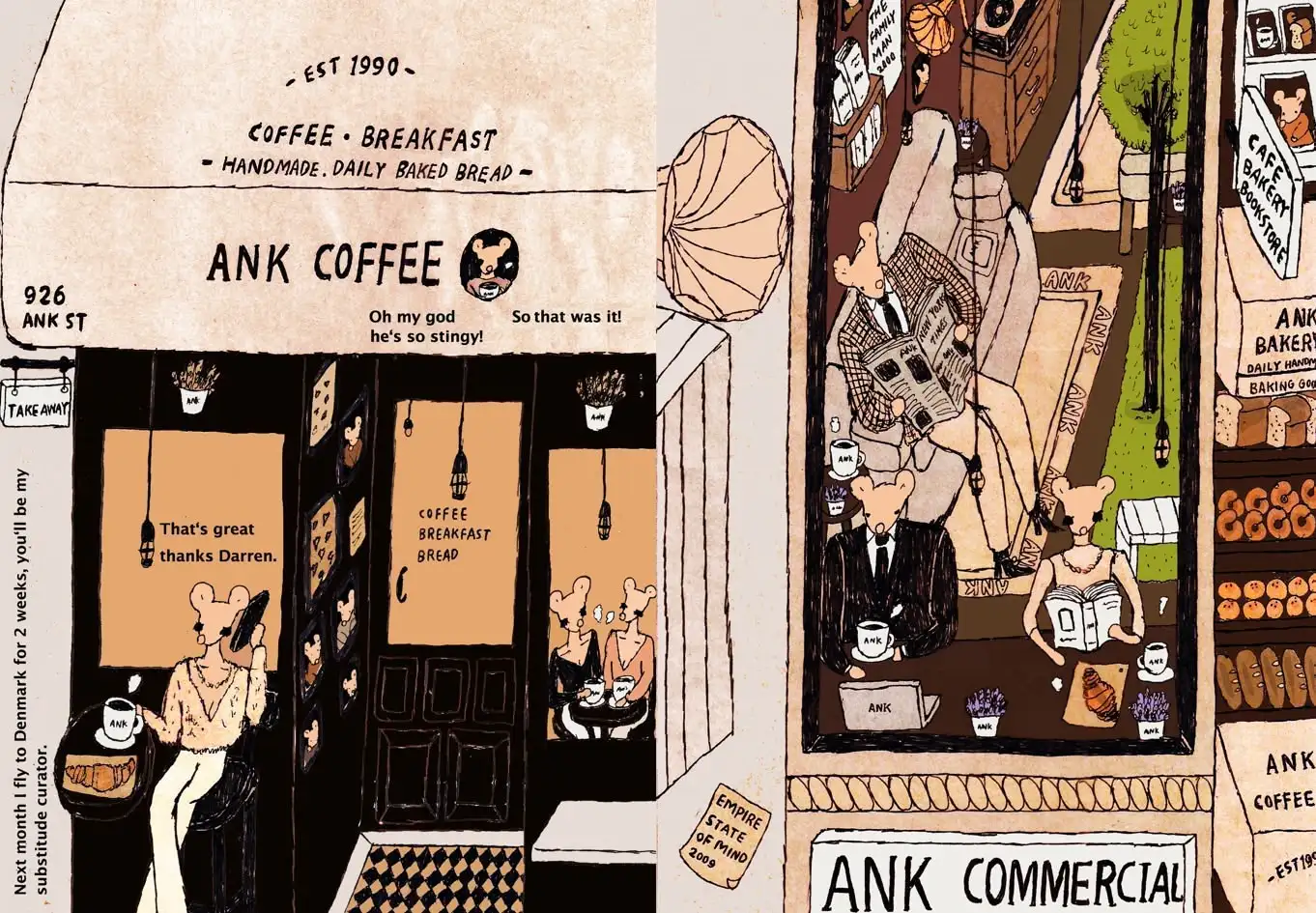 Illustration project by Ann Ku