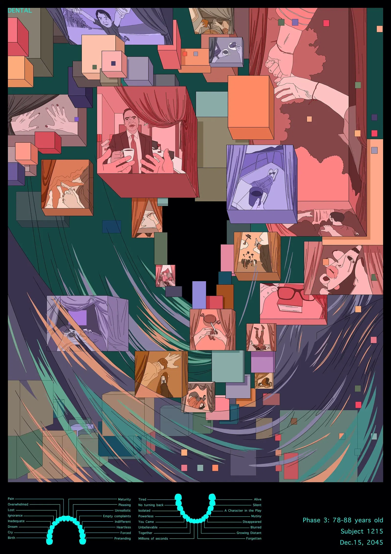 Illustration project by Yilun Zhang