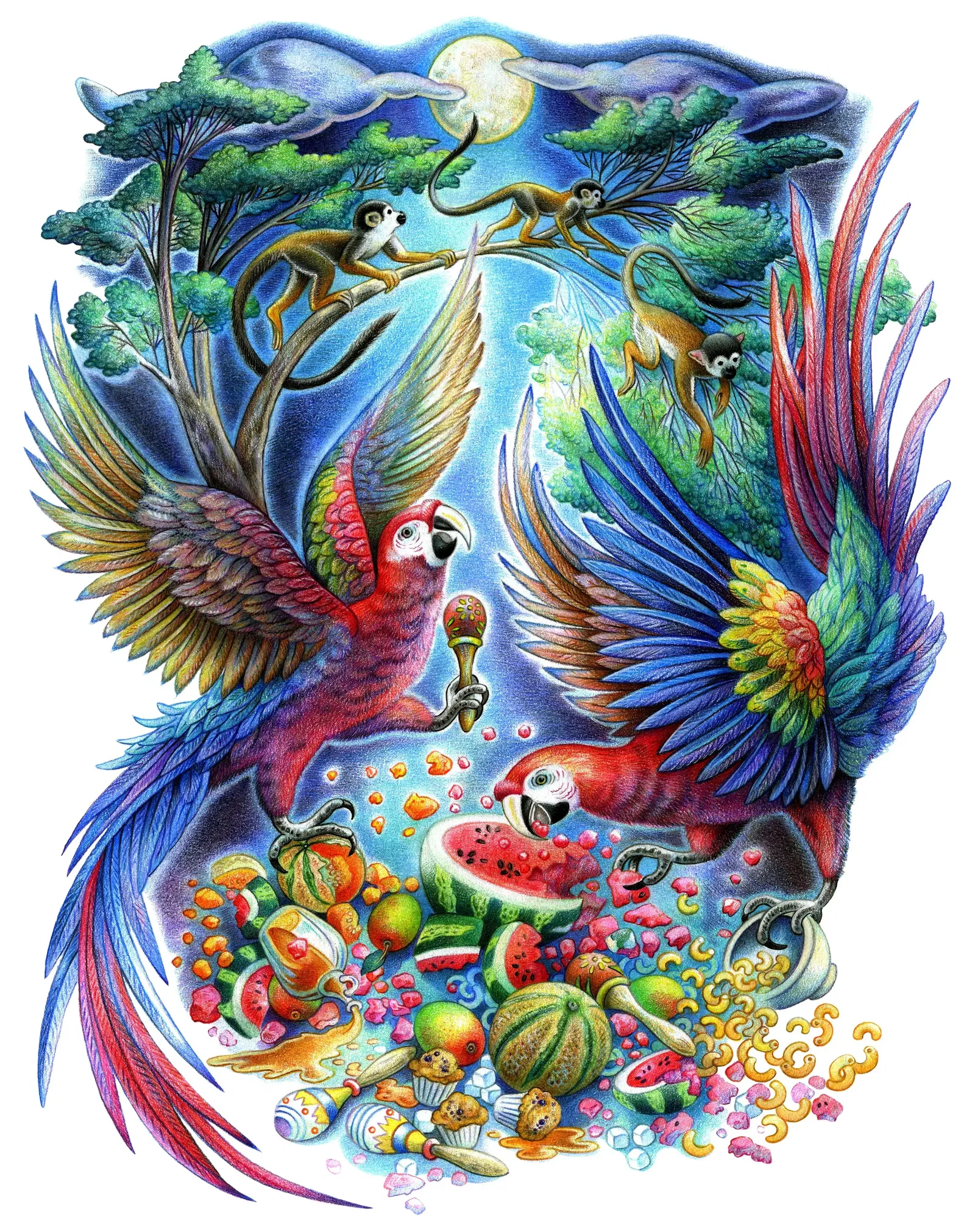 Illustration project by Sylvie Daigneault