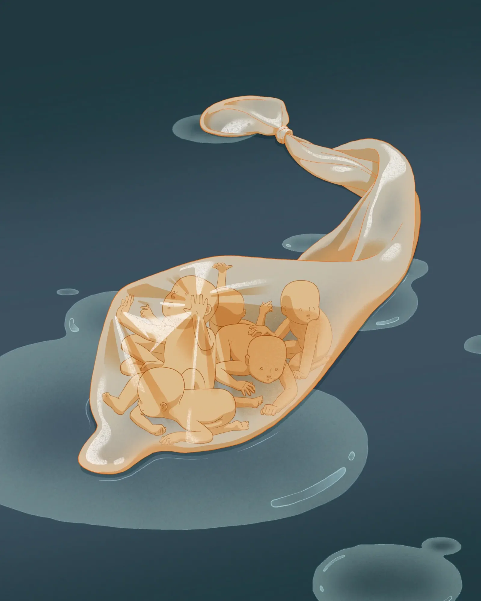 Illustration project by Hua Ye