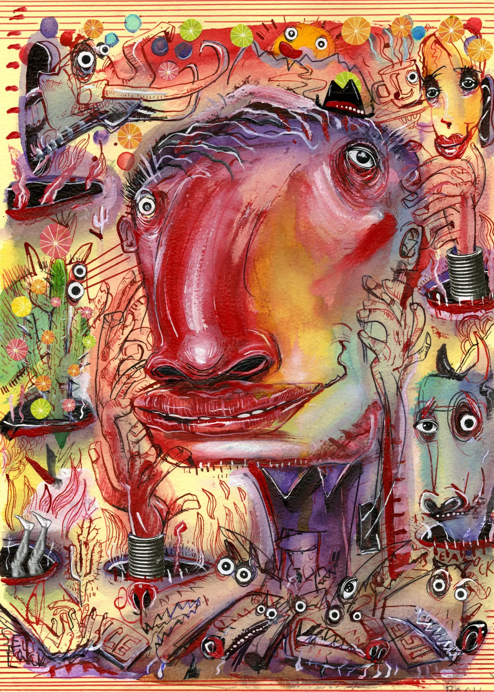 Illustration project by Rick Sealock
