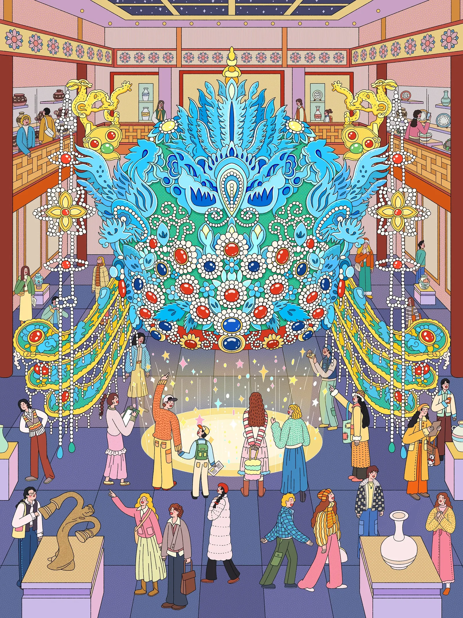 Illustration project by Hang Zhou